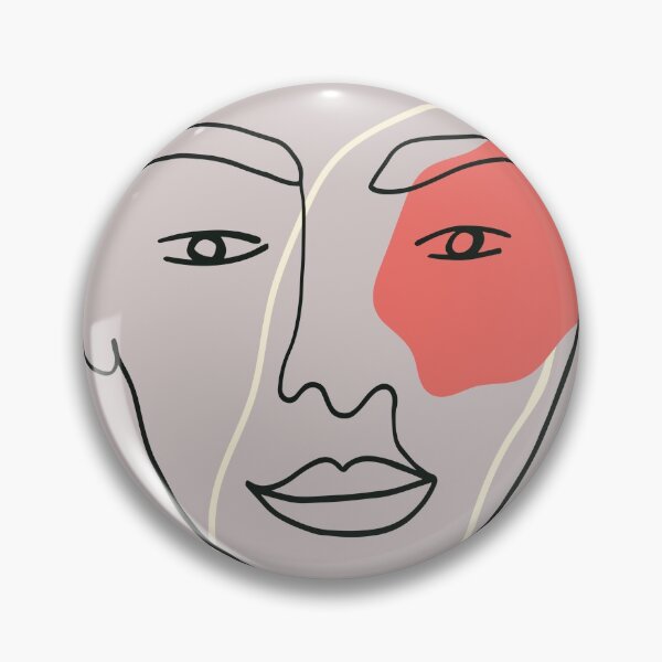 Item preview, One Line Face designed and sold by Dr.YesOrNo.