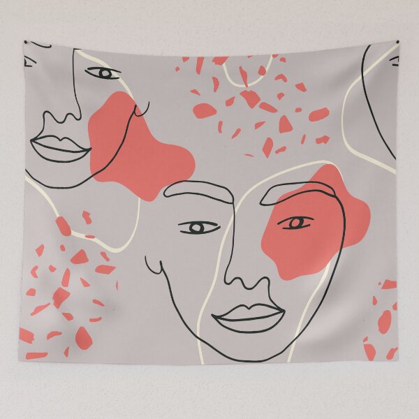 Item preview, One Line Face designed and sold by Dr.YesOrNo.
