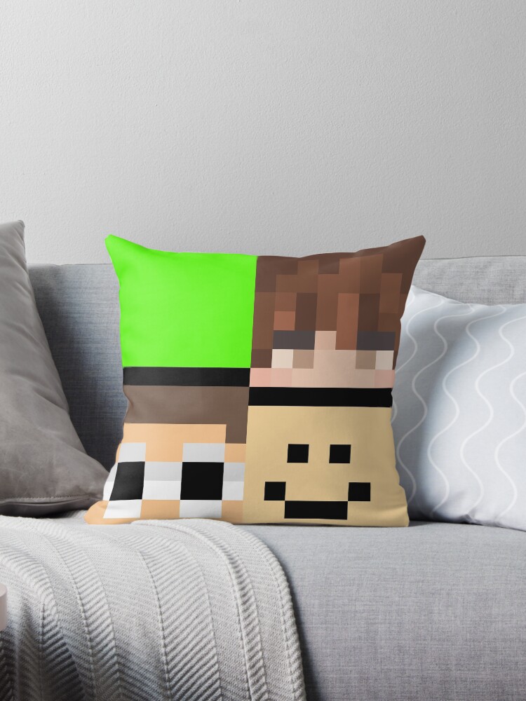 Dream, Karl, George, Quackity Minecraft skins DSMP Acrylic Block