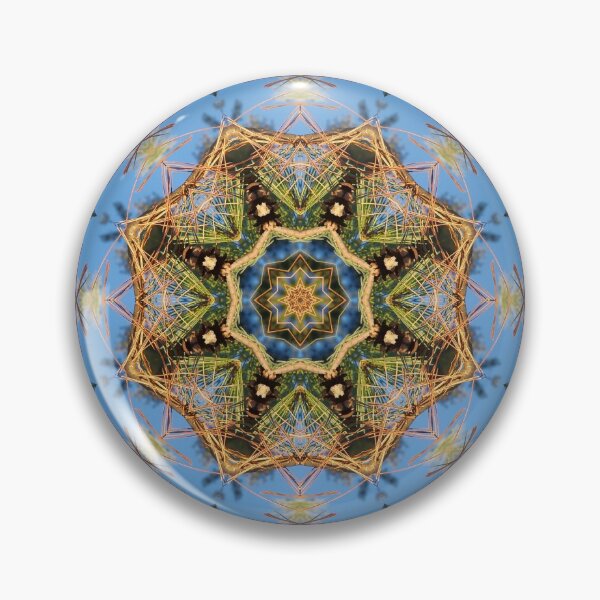 Item preview, White Pine Branch Kaleidoscope, Mandala designed and sold by rvjames.