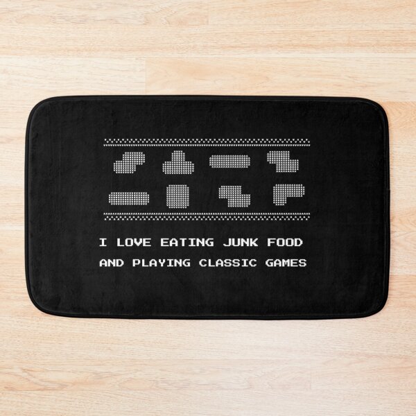 Item preview, I Love Eating Junk Food and Playing Classic Games designed and sold by Clothing-Guru.