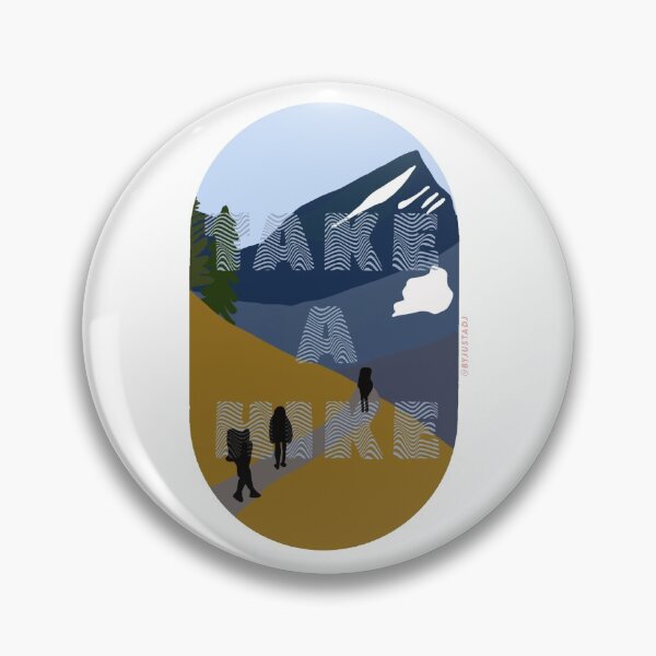Item preview, Take a Hike - trail Sticker designed and sold by Alaurathexplora.