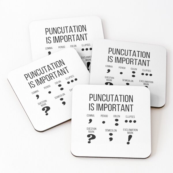 Item preview, Punctuation Is Important designed and sold by spoeg.