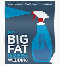 My Big Fat Greek Wedding // Minimalist Art Poster