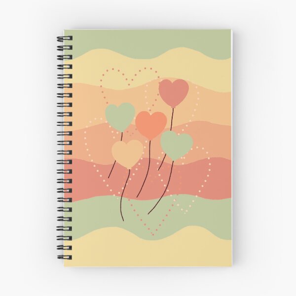 Item preview, Adorable Corazón Globos Color Tierra designed and sold by StylieEllie.
