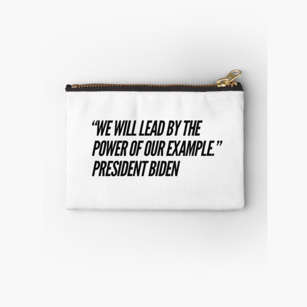 Item preview,  We Will Lead by The Power of Our Example President Biden Inauguration Quote designed and sold by MimsTees.
