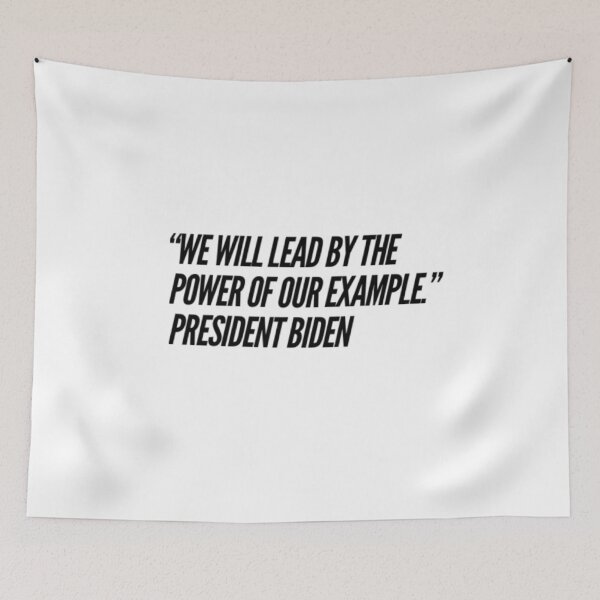 Item preview,  We Will Lead by The Power of Our Example President Biden Inauguration Quote designed and sold by MimsTees.