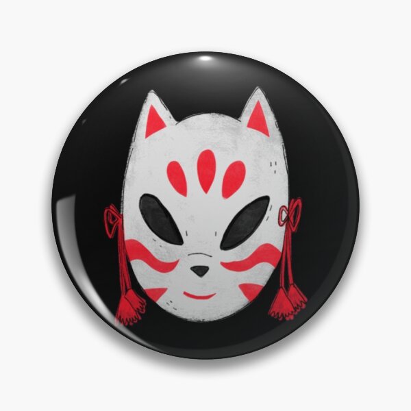 Item preview, Japanese Fox Mask designed and sold by Wachi-A.