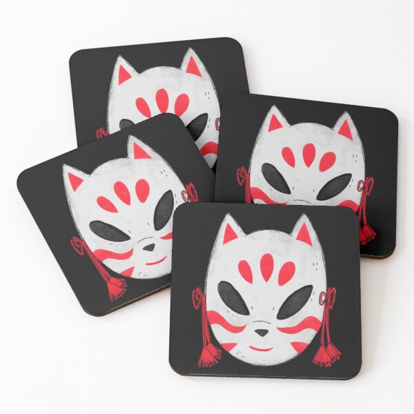 Item preview, Japanese Fox Mask designed and sold by Wachi-A.