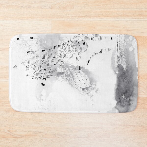 Item preview, ink explorations (025) - abstract black ink painting designed and sold by expl-rations.