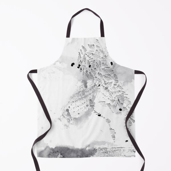 Item preview, ink explorations (025) - abstract black ink painting designed and sold by expl-rations.
