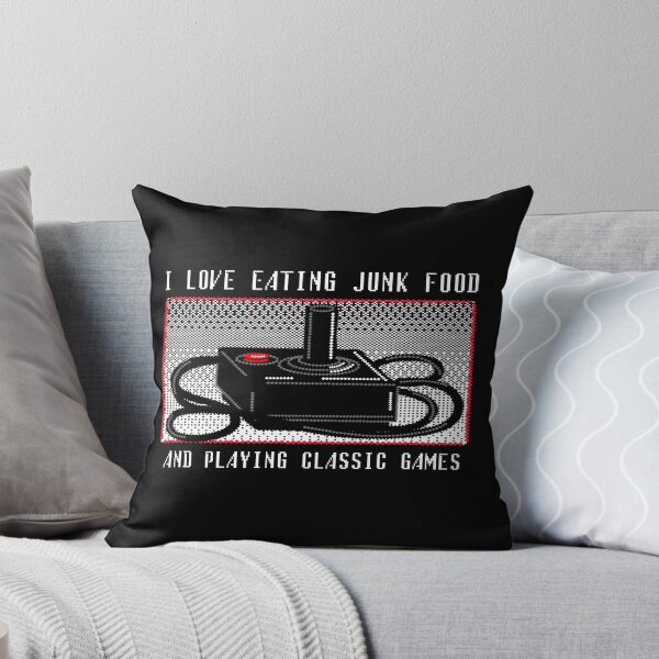 Item preview, I Love Eating Junk Food and Playing Classic Games designed and sold by Clothing-Guru.