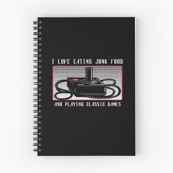 Item preview, I Love Eating Junk Food and Playing Classic Games designed and sold by Clothing-Guru.