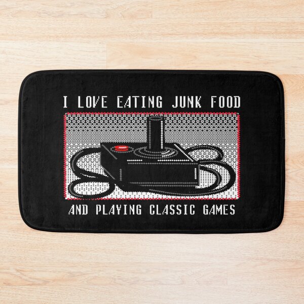Item preview, I Love Eating Junk Food and Playing Classic Games designed and sold by Clothing-Guru.