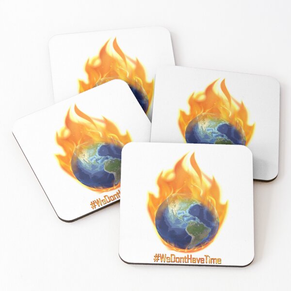 Item preview, Climate Change Earth on Fire designed and sold by TheFiveBees.