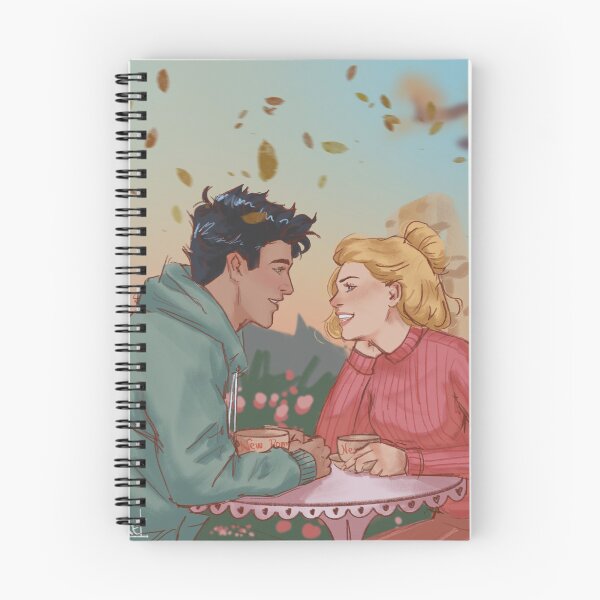 Item preview, Percy and Annabeth on a cafe designed and sold by windbyfire.