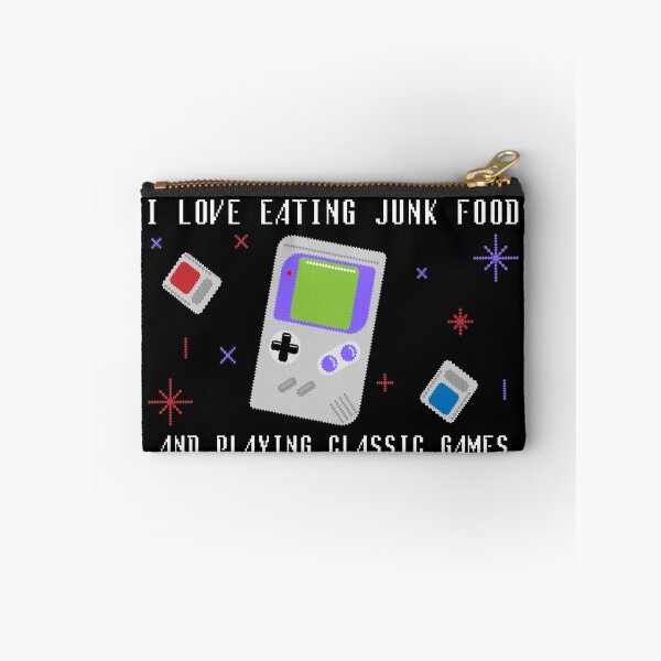 Item preview, I Love Eating Junk Food and Playing Classic Games designed and sold by Clothing-Guru.