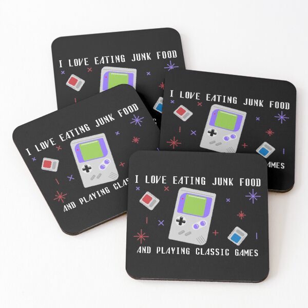 Item preview, I Love Eating Junk Food and Playing Classic Games designed and sold by Clothing-Guru.