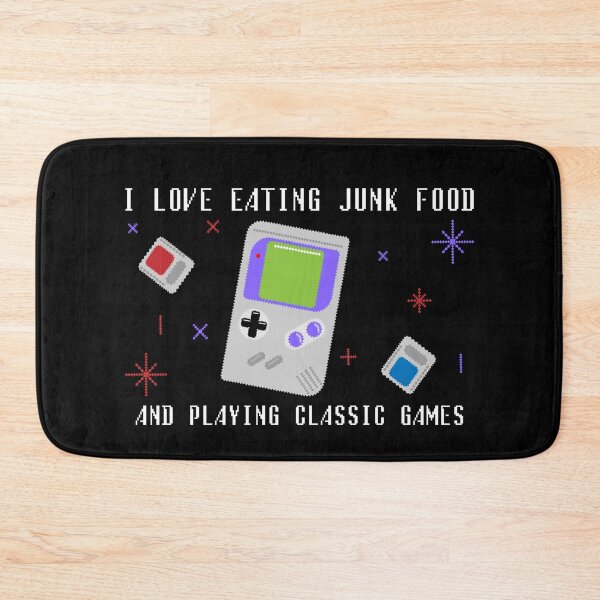 Item preview, I Love Eating Junk Food and Playing Classic Games designed and sold by Clothing-Guru.