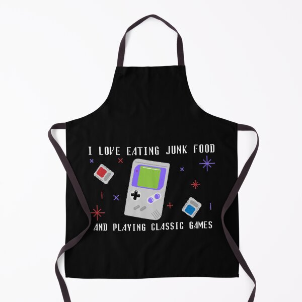Item preview, I Love Eating Junk Food and Playing Classic Games designed and sold by Clothing-Guru.