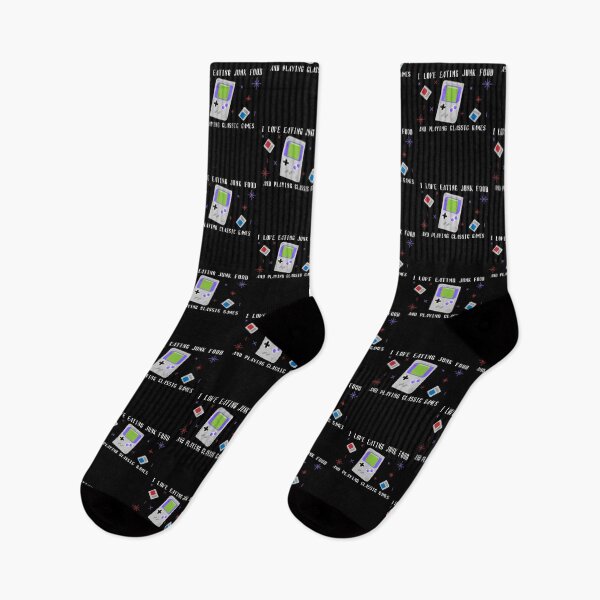 Item preview, I Love Eating Junk Food and Playing Classic Games designed and sold by Clothing-Guru.