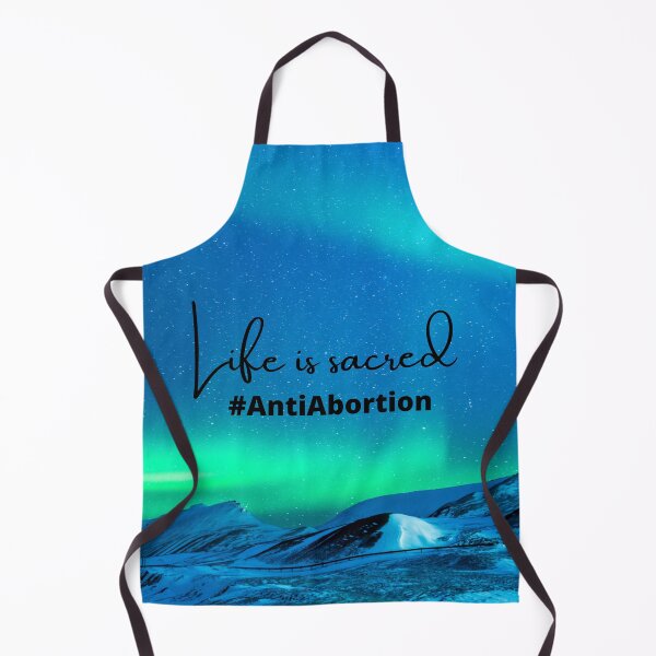 Item preview, Life Is Sacred #AntiAbortion Aurora Background designed and sold by ChristianCoding.