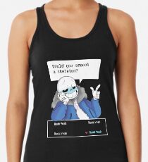 Würdest du? Racerback Tank Top