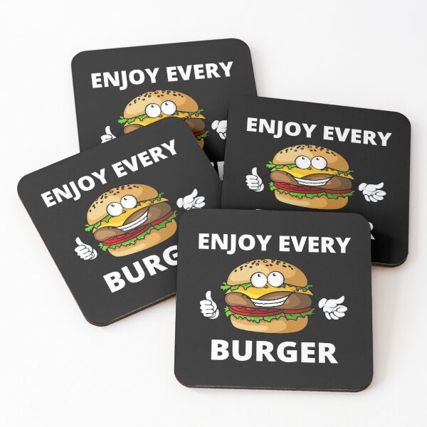 Item preview, Enjoy Every Burger designed and sold by MohitJain1109.