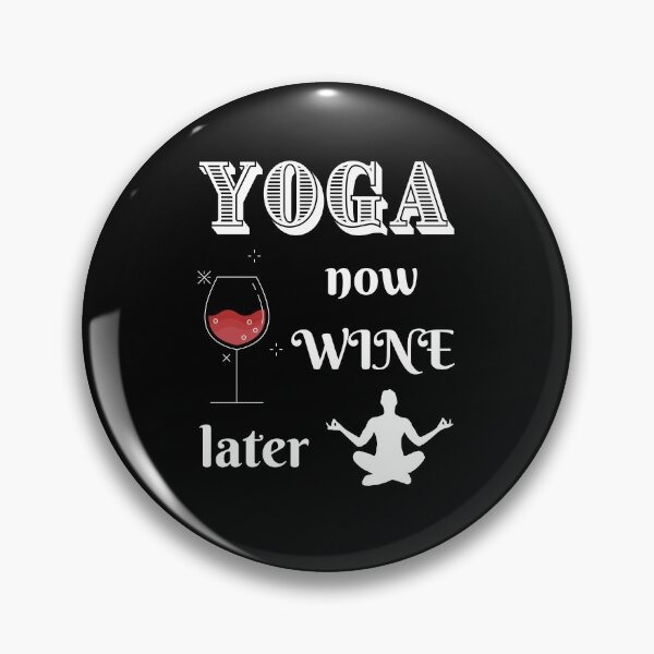 Item preview, Yoga Now Wine Later designed and sold by Crafty-Mornings.