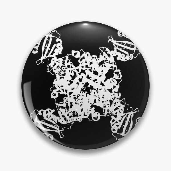 Item preview, hERG (human Ether-a-go-go channel) white designed and sold by RosArt100.