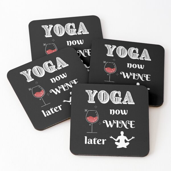Item preview, Yoga Now Wine Later designed and sold by Crafty-Mornings.