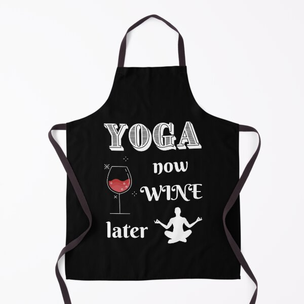 Item preview, Yoga Now Wine Later designed and sold by Crafty-Mornings.