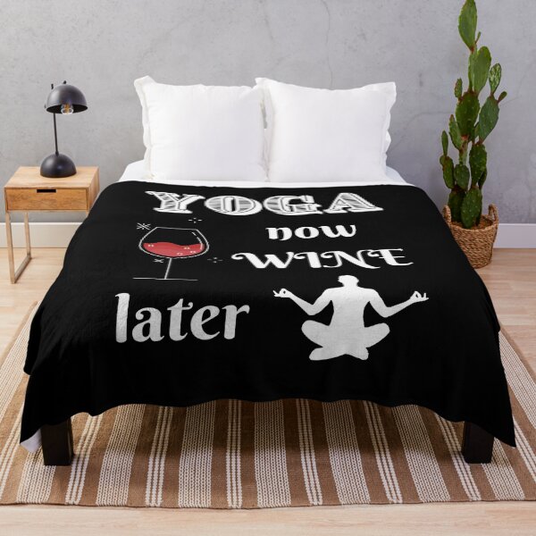 Item preview, Yoga Now Wine Later designed and sold by Crafty-Mornings.