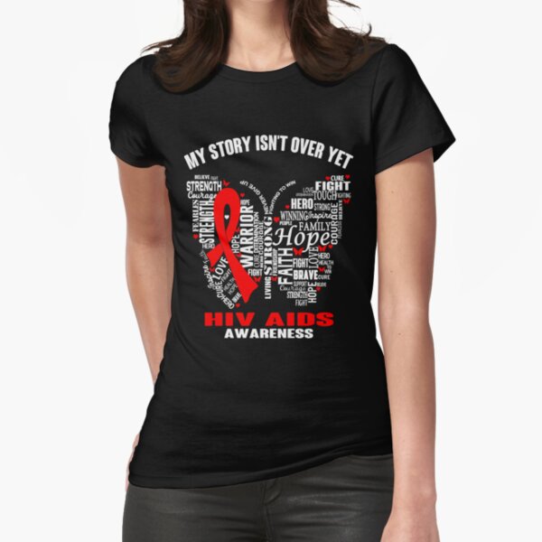 Item preview, My Story Isn't Over Yet Hiv Aids Awareness designed and sold by RidnerStore.