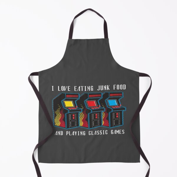 Item preview, I Love Eating Junk Food and Playing Classic Games designed and sold by Clothing-Guru.