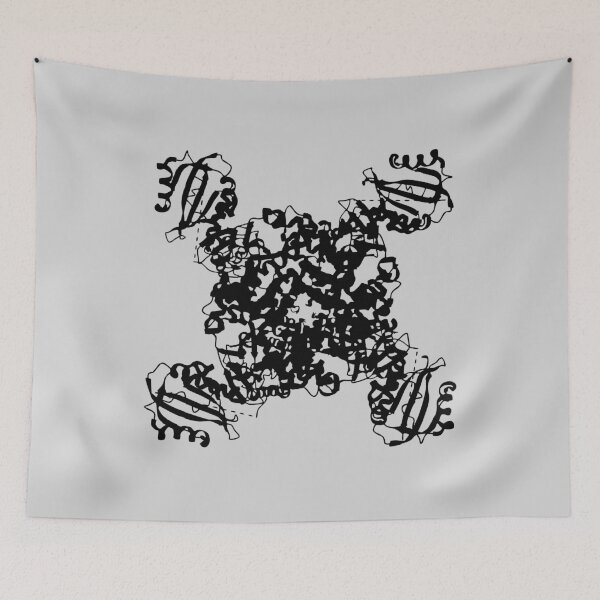 Item preview, hERG (human Ether-a-go-go channel) black designed and sold by RosArt100.