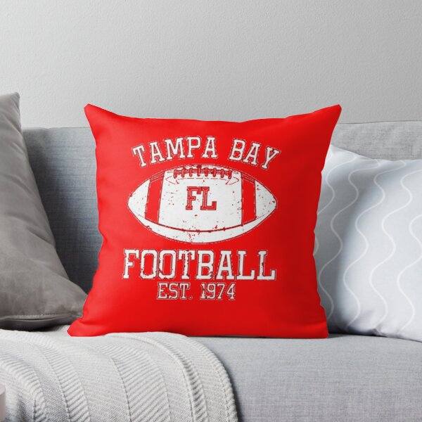 Multicolor 16x16 Pete's Ts Armchair Quarterback Tampa Bay Throw Pillow