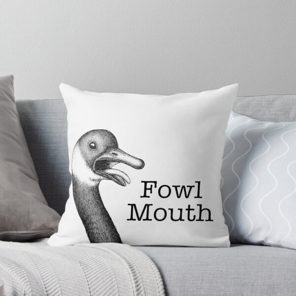 Item preview, Canada Goose: Fowl Mouth designed and sold by ToadAndTempest.