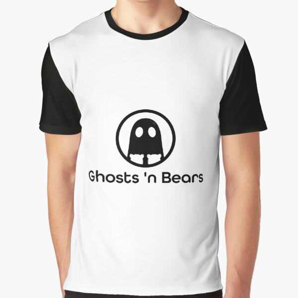 Ghosts 'N Bears Podcast Logo Graphic T-Shirt