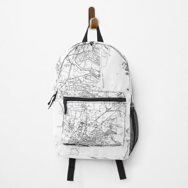 Item preview, Venice White Map designed and sold by multiplicitymap.