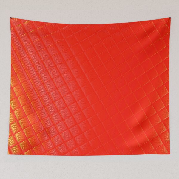 Item preview, Bright Orange Quilt (This is Artwork, not actual quilting) designed and sold by IgniteWithin.