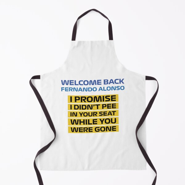 Item preview, Welcome Back Alonso, I didn't pee in your seat! (Colors) designed and sold by FilipeFerreira.