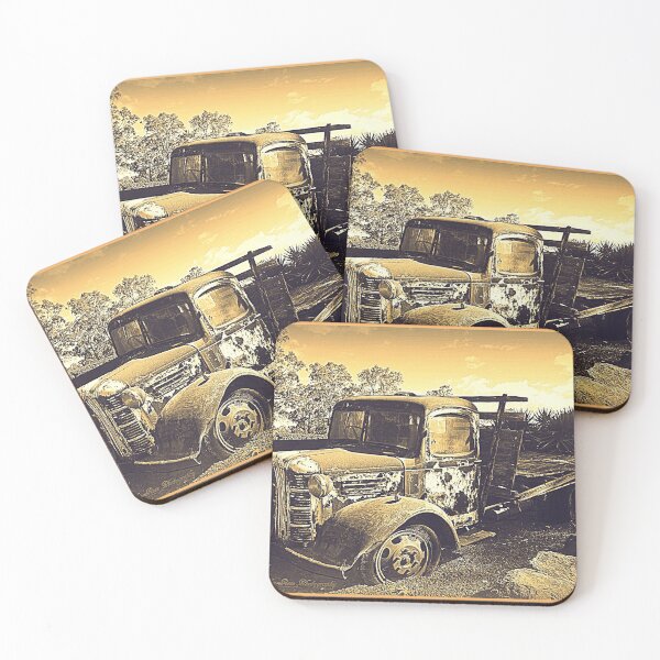 Item preview, VINTAGE UTE TRUCK  designed and sold by Opalbluerose.