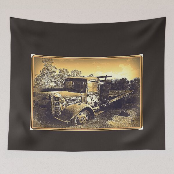 Item preview, VINTAGE UTE TRUCK  designed and sold by Opalbluerose.