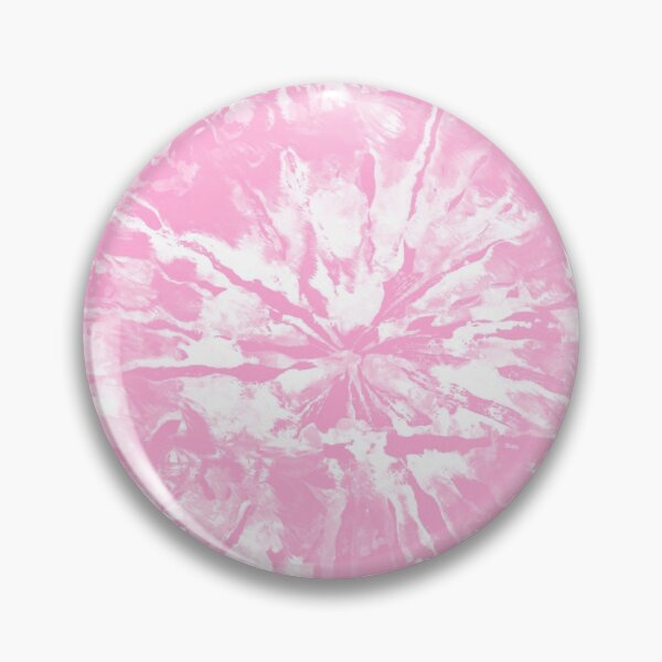 Item preview, Diseño de patrón de color rosa pastel Tie-Dye // Mandala pintado a mano Resumen multimedia designed and sold by AEJdesign.