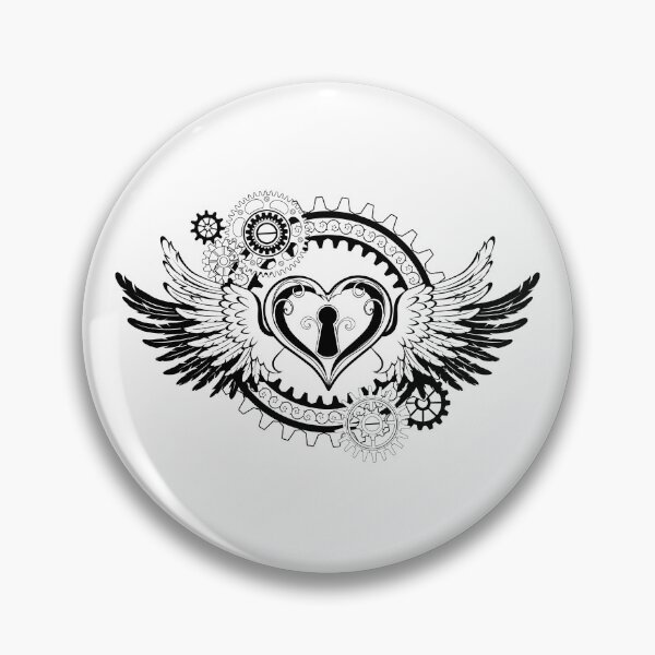 Item preview, Steampunk Winged Mechanical Heart designed and sold by Blackmoon9.