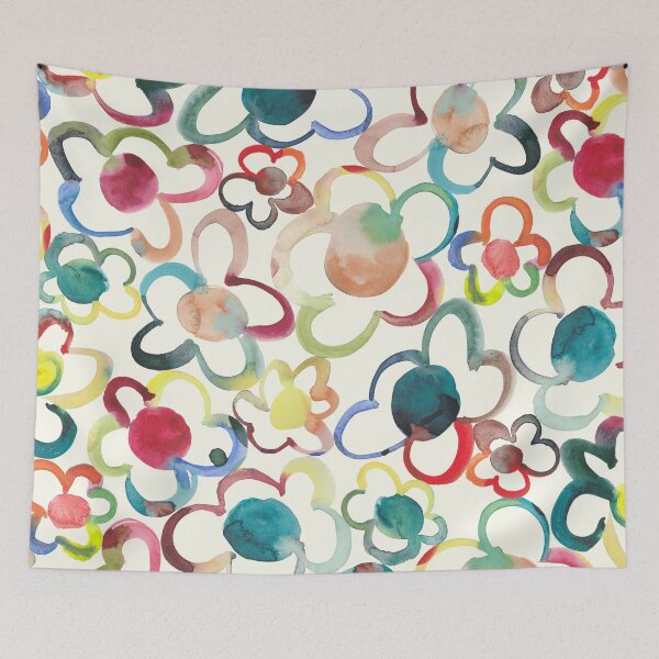 Item preview, Fleurs Clowns designed and sold by Elizabeth Brassard.