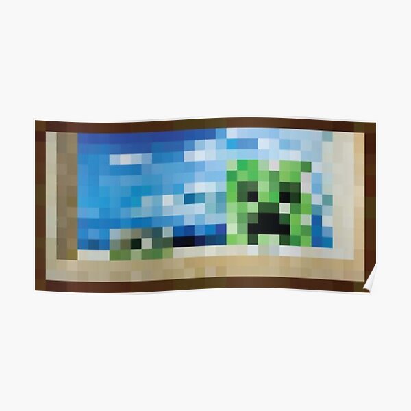 creeper painting Poster