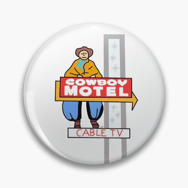 Artikelvorschau, Cowboy Motel Route 66 entworfen und verkauft von Zenith Mtn. Goods.