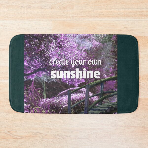 Item preview, create your own sunshine, short, phrase, motivational, inspirational, quotes, sayings, poster designed and sold by helkav.